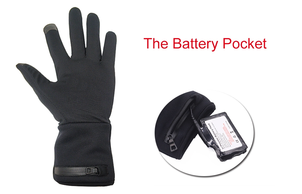 Waterproof Thin heated gloves for driving, riding, fishing with touch screen2 5