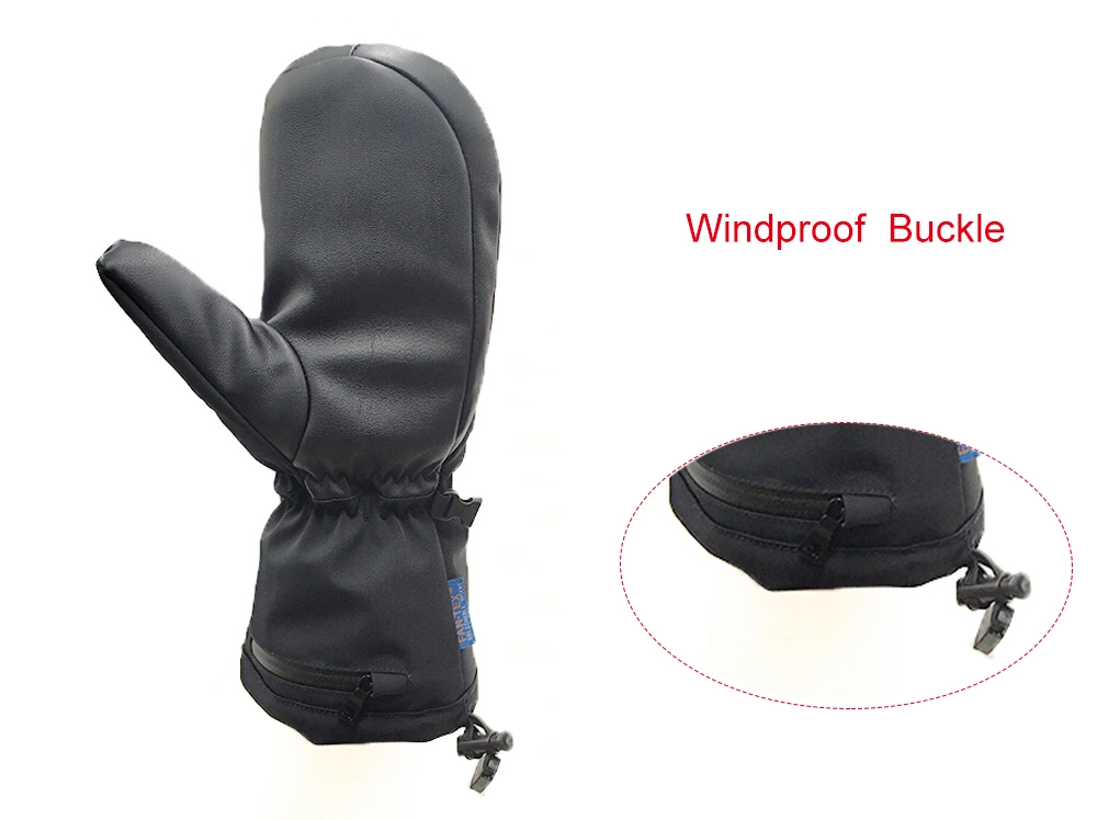 Dr. Warm sensitive rechargeable battery heated gloves for ice house 4