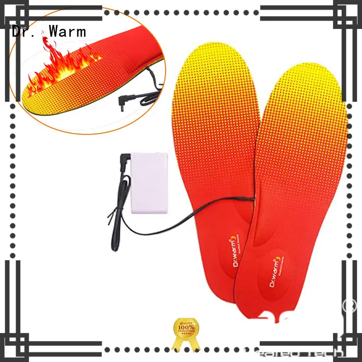 Dr. Warm rechargeable heated bluetooth insoles electric for home 1