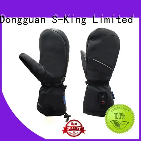 Fingerless heating gloves outdoor sports riding skiing warmer, Mitt shell pattern 1