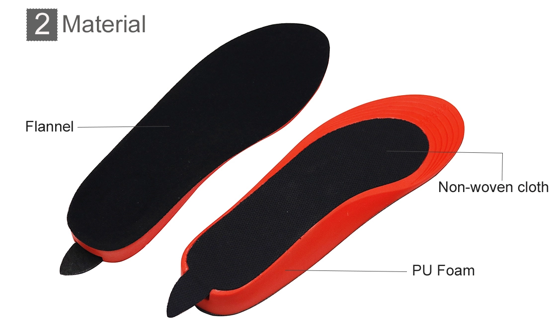 Heated insole foot warmer Electric Dr.warm R3 USB rechargeable remote control 4