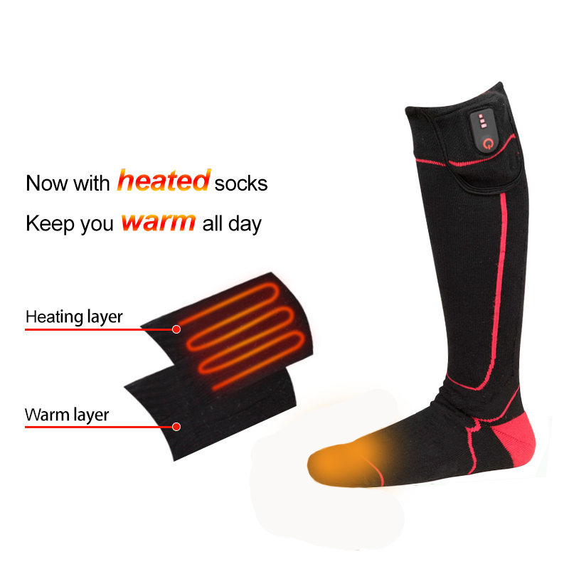 battery operated socks soft for indoor use Dr. Warm 2