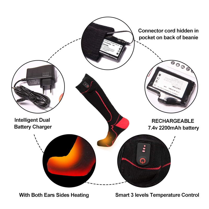 Dr. Warm degrees electric socks keep you warm all day for indoor use 4