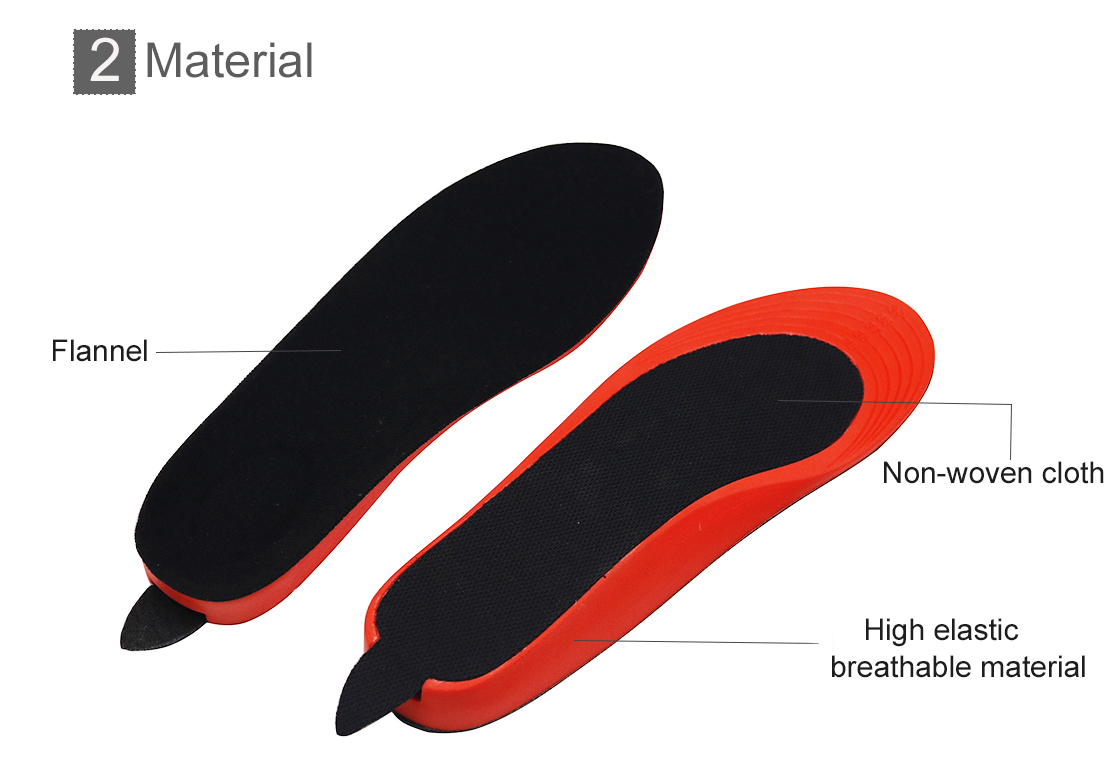 Dr. Warm warm heated insoles for hunting lasts for 3-7hours for ice house 4