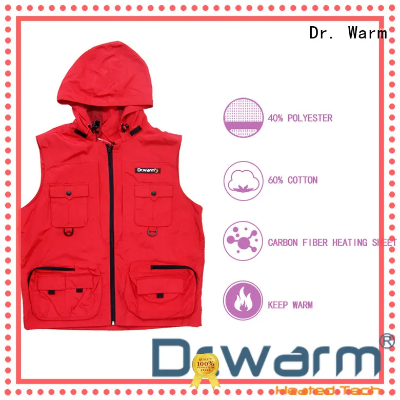 Heated vest fishing hunting riding winter use health care back&breast heating area smart control female warming clothing1 1