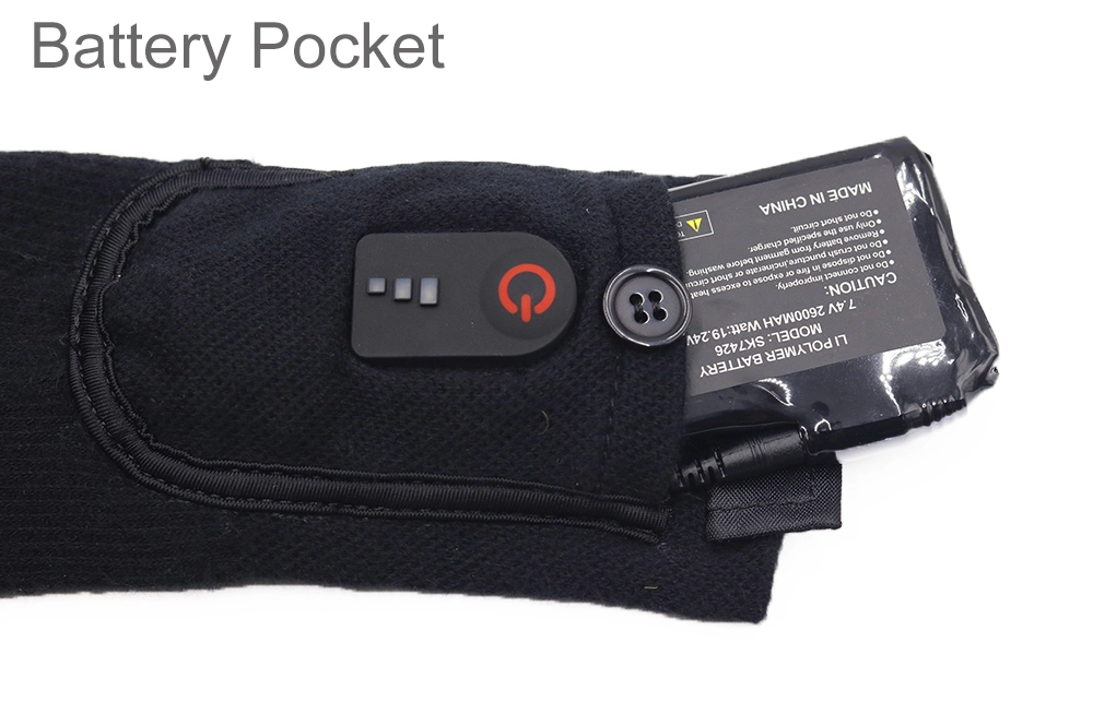 soft battery socks cotton keep you warm all day for winter 5