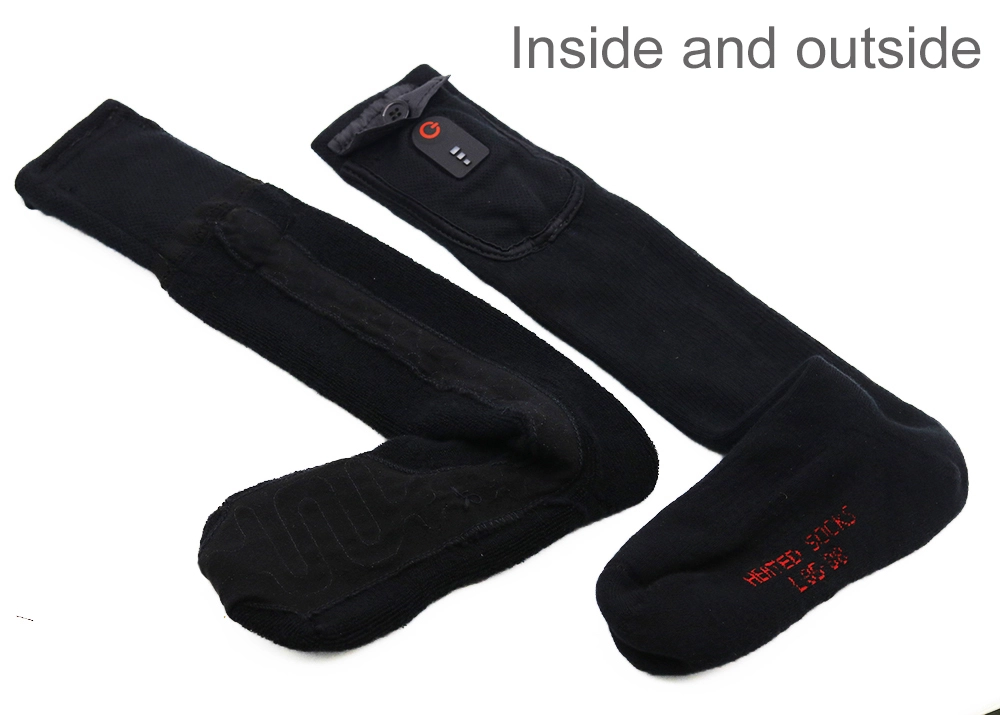 soft battery socks cotton keep you warm all day for winter 3