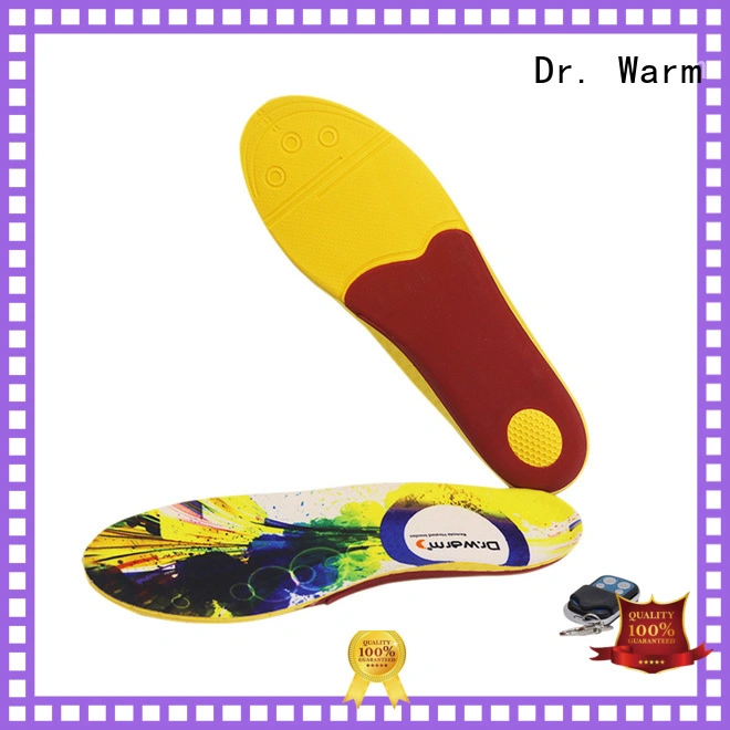 Dr. Warm rechargeable heated insoles fit to most shoes for outdoor 1