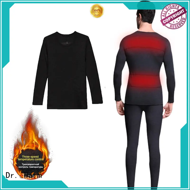Dr. Warm heating battery heated base layer improves blood circulation for outdoor 1