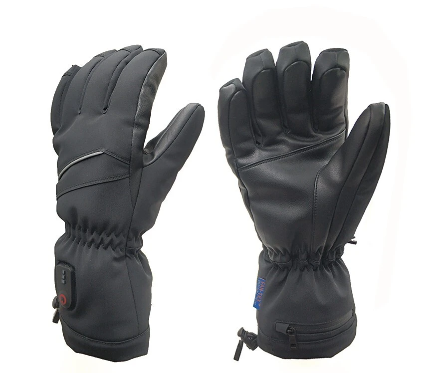 Dr. Warm online electrical hand gloves with prined pattern for winter 4
