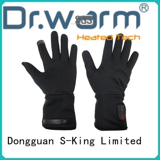 women rechargeable battery heated gloves improves blood circulation for indoor use Dr. Warm 1