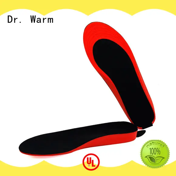Dr. Warm wire remote control heated insoles rechargeable for ice house 1
