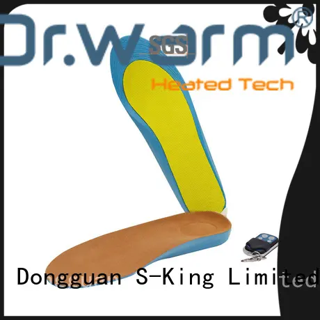 wire heated shoe insoles lasts for 3-7hours for home Dr. Warm 1