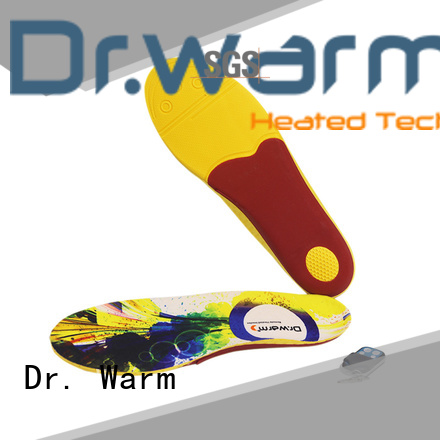 Dr. Warm wire heated ski boot insoles sailing for ice house 1