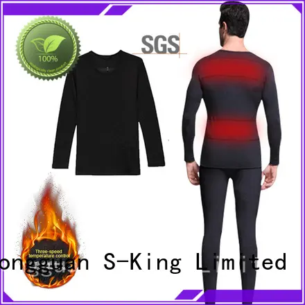 Dr. Warm washable battery heated thermal underwear improves blood circulation for outdoor 1