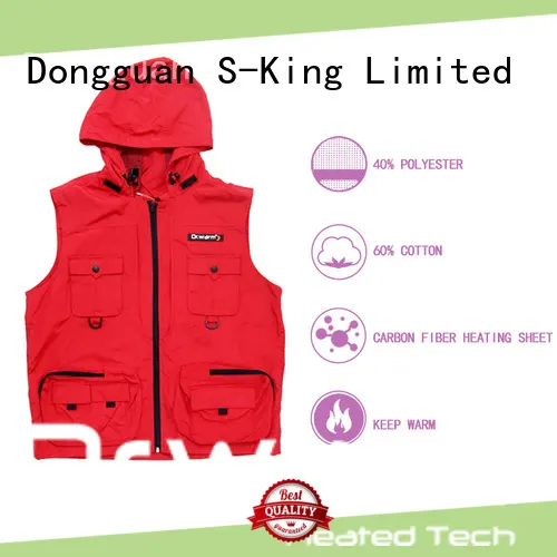healthy rechargeable heated vest female improves blood circulation for ice house 1