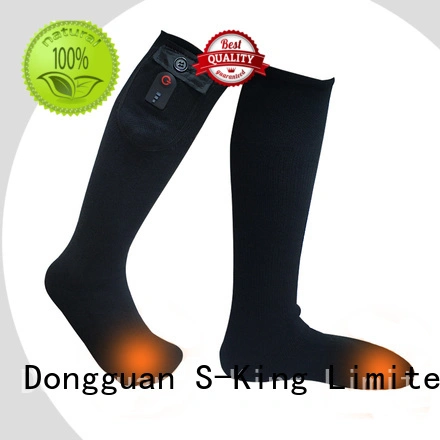 Dr. Warm warm best heated socks with prined pattern for indoor use 1