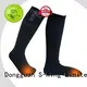 Dr. Warm warm best heated socks with prined pattern for indoor use 1