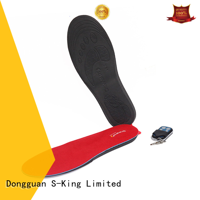Dr. Warm rechargeable heated shoe insoles electric for ice house 1