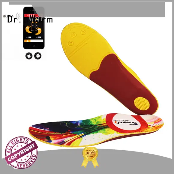 Dr. Warm sailing remote heated insoles suit your foot shape for winter 1