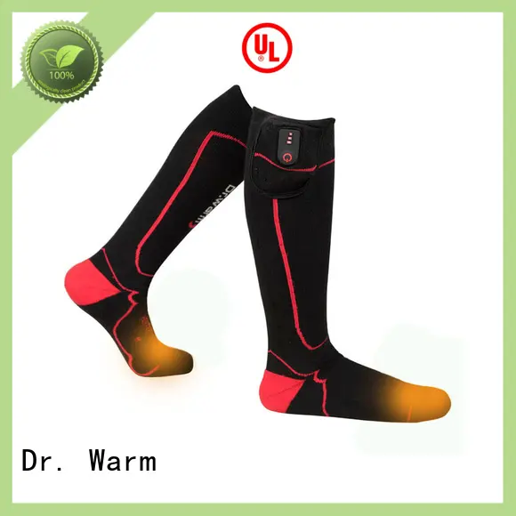 Dr. Warm warm battery powered heated socks with smart design for outdoor 1