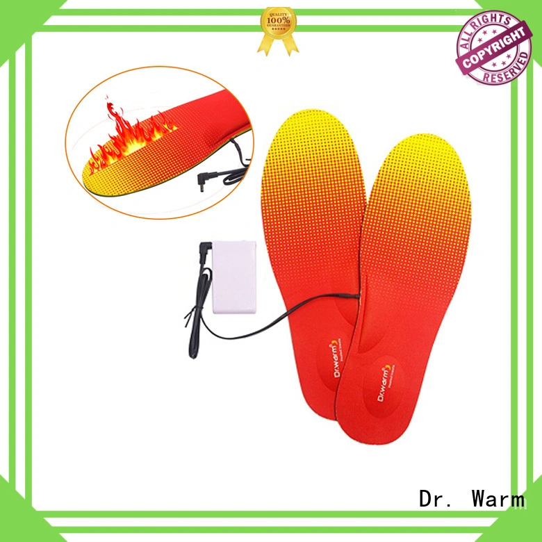 Dr. Warm dr battery operated insoles fit to most shoes for winter 1