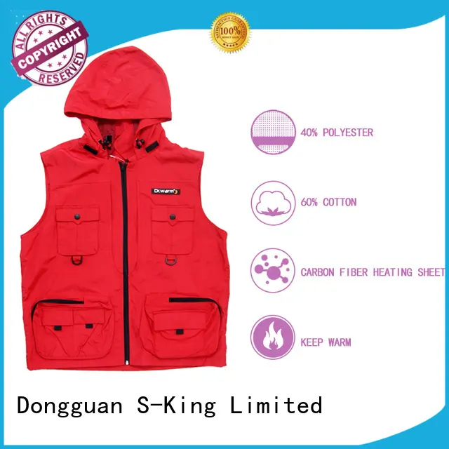 Dr. Warm heated battery operated heated vest keep you warm all day for outdoor 1