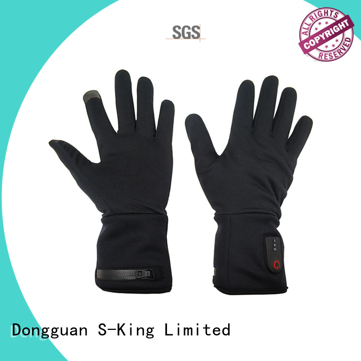 online electric gloves warm with prined pattern for ice house 1