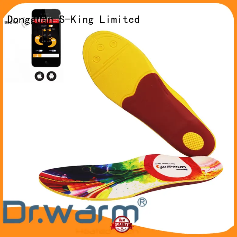 Dr. Warm warm heated insoles for work boots fit to most shoes for indoor use 1