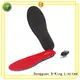 warm battery powered insoles wire suit your foot shape for ice house 1