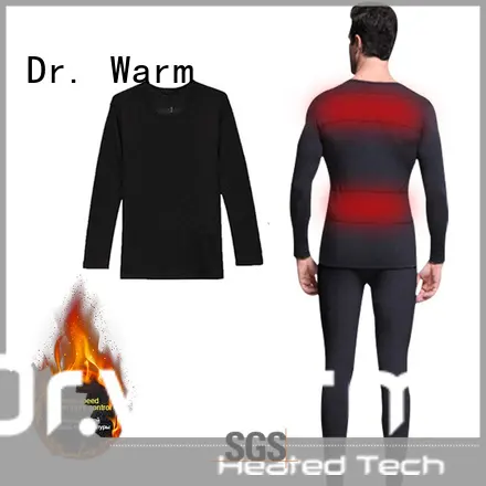 Dr. Warm sports electric heated underwear with prined pattern for indoor use 1