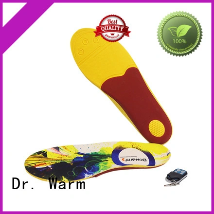 Dr. Warm winter remote control heated insoles with cotton for home 1