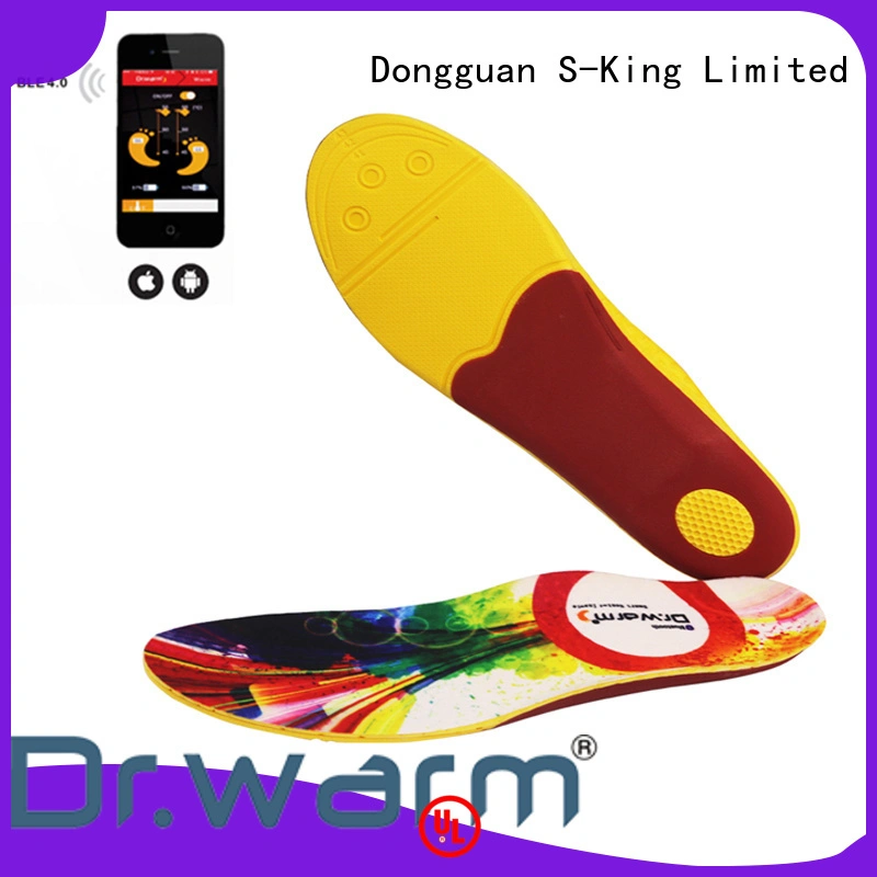 Dr. Warm dr electric heated shoe insoles lasts for 3-7hours for outdoor 1