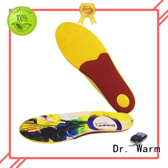 Dr. Warm control remote heated insoles suit your foot shape for indoor use 1