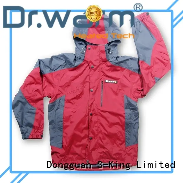 universal heated hooded jacket jackets with arch support design for outdoor 1