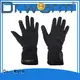 suitable battery heated gloves winter with prined pattern for ice house 1