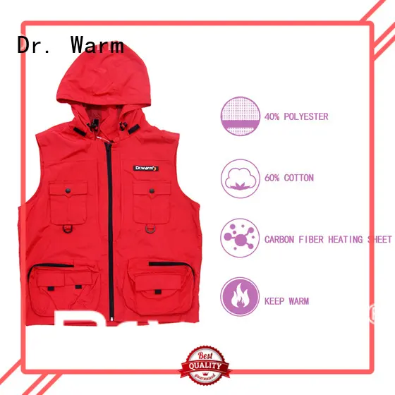 Dr. Warm heated riding vest with prined pattern for home 1