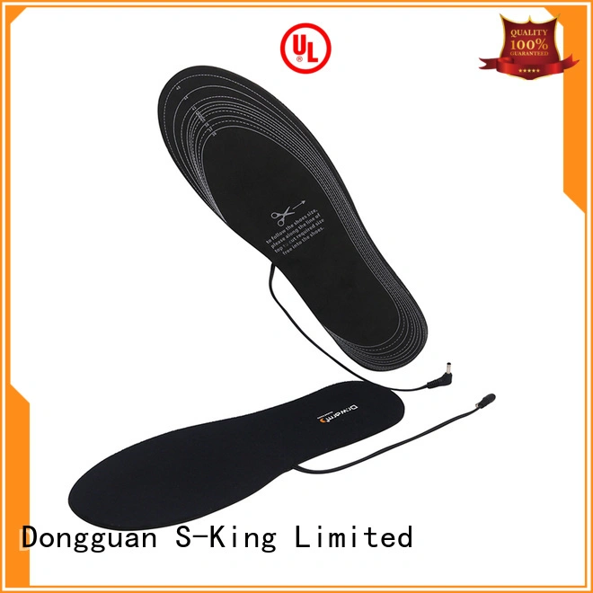 rechargeable battery powered insoles warmer suit your foot shape for ice house 1