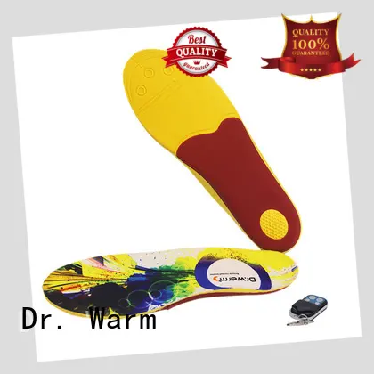 Dr. Warm control the best heated insoles lasts for 3-7hours for ice house 1