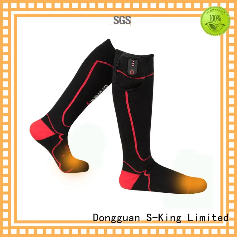 Dr. Warm cotton battery operated heated socks keep you warm all day for ice house 1