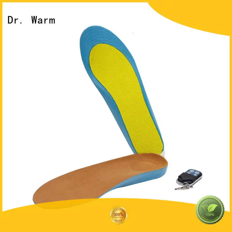 Dr. Warm usb remote heated insoles lasts for 3-7hours for indoor use 1