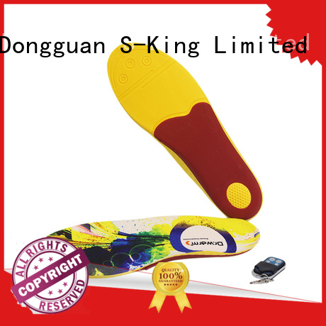 Dr. Warm rechargeable remote control heated insoles fit to most shoes for indoor use 1