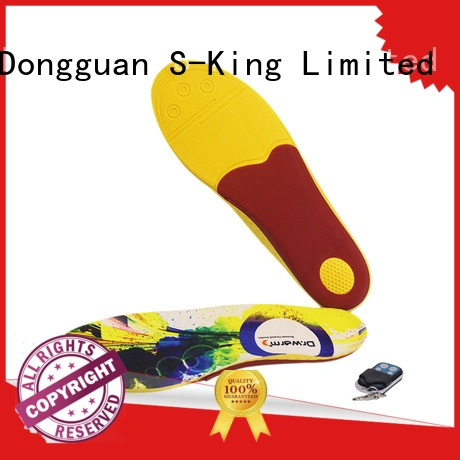 Dr. Warm rechargeable remote control heated insoles fit to most shoes for indoor use 1