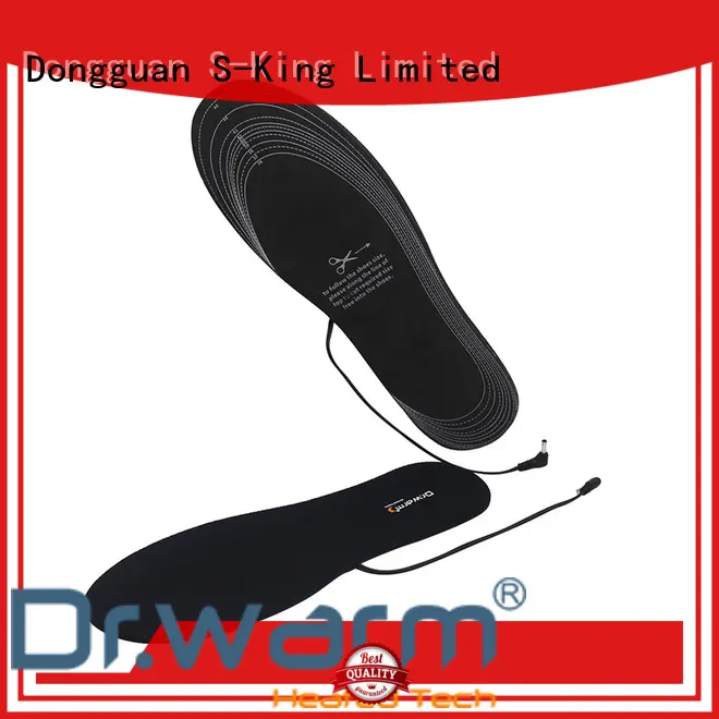 rechargeable battery operated insoles biking fit to most shoes for winter 1