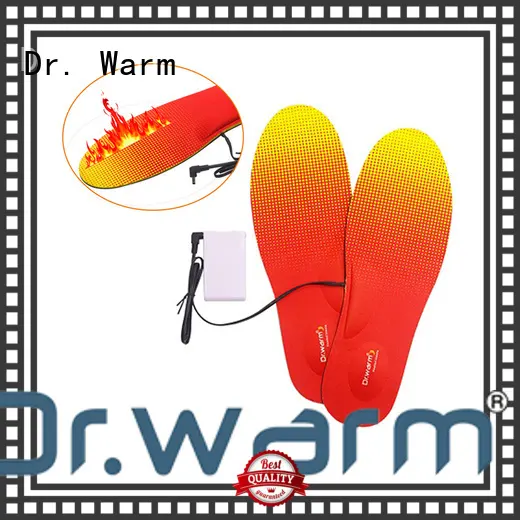 Dr. Warm bluetooth heated insoles for work boots suit your foot shape for ice house 1