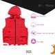 Dr. Warm heated heated winter vest with prined pattern for outdoor 1