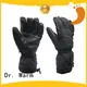 high quality rechargeable battery heated gloves feel with prined pattern for winter 1