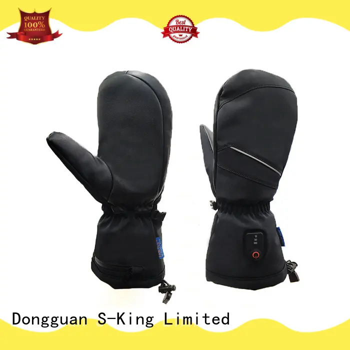 Dr. Warm warm electrical hand gloves with prined pattern for indoor use 1