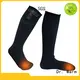 Dr. Warm warm battery powered heated socks with prined pattern for home 1