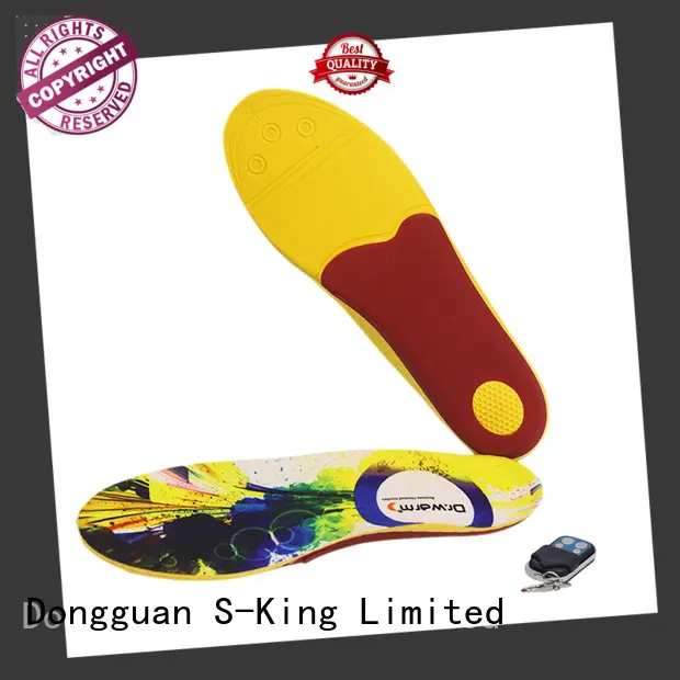 wire battery powered insoles fishing fit to most shoes for winter 1